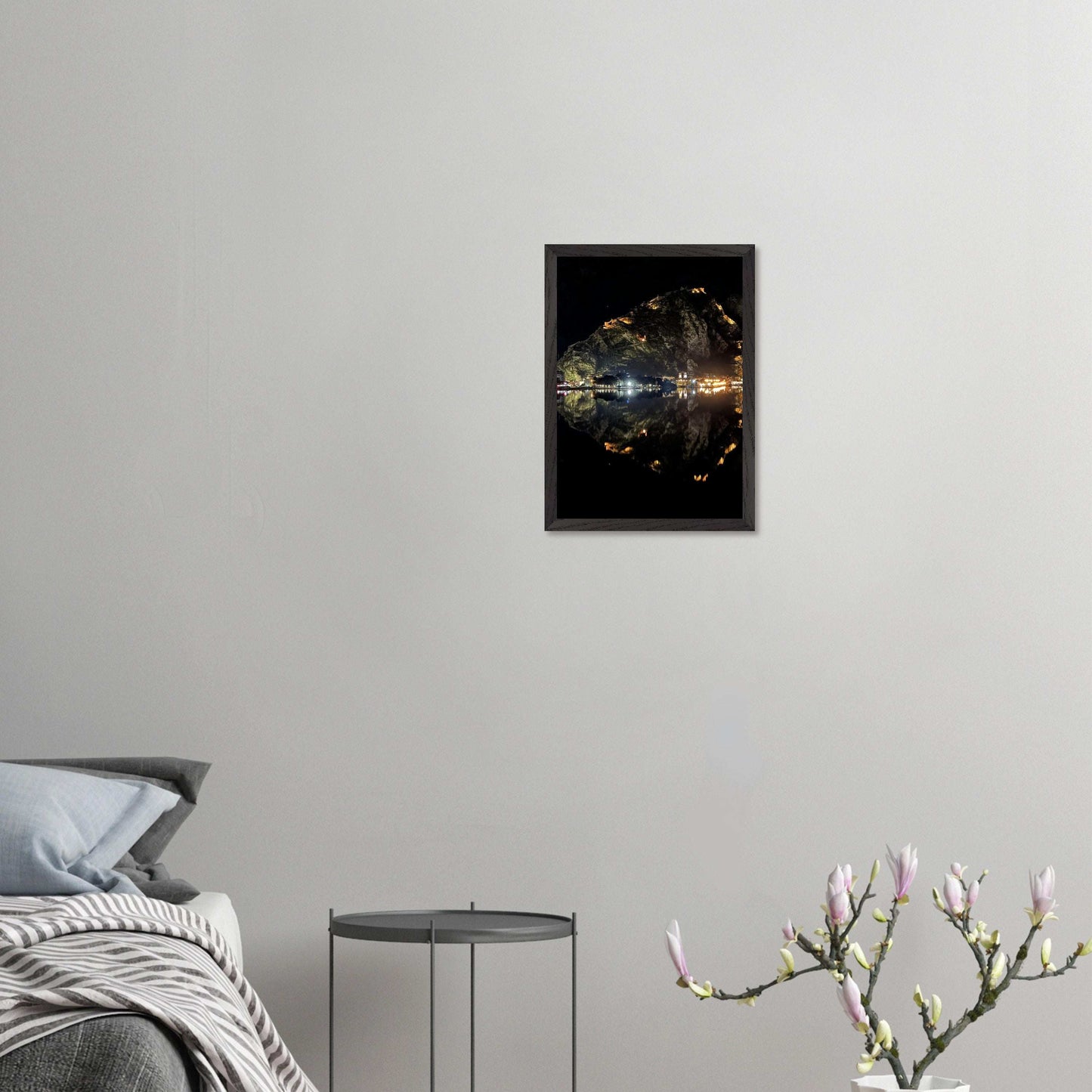 Mountain Lights Reflection A3