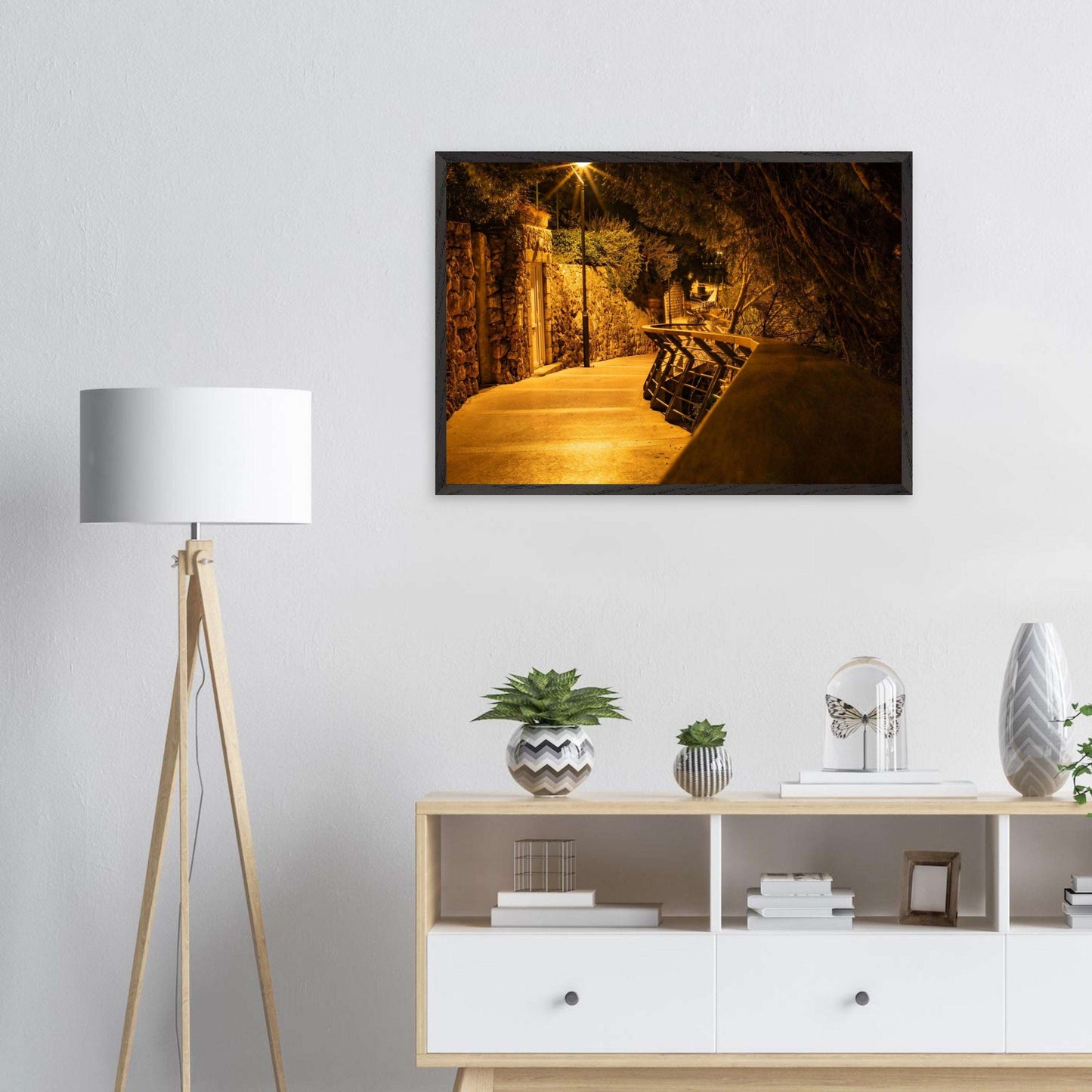 Midnight Serenity A1 Art Print