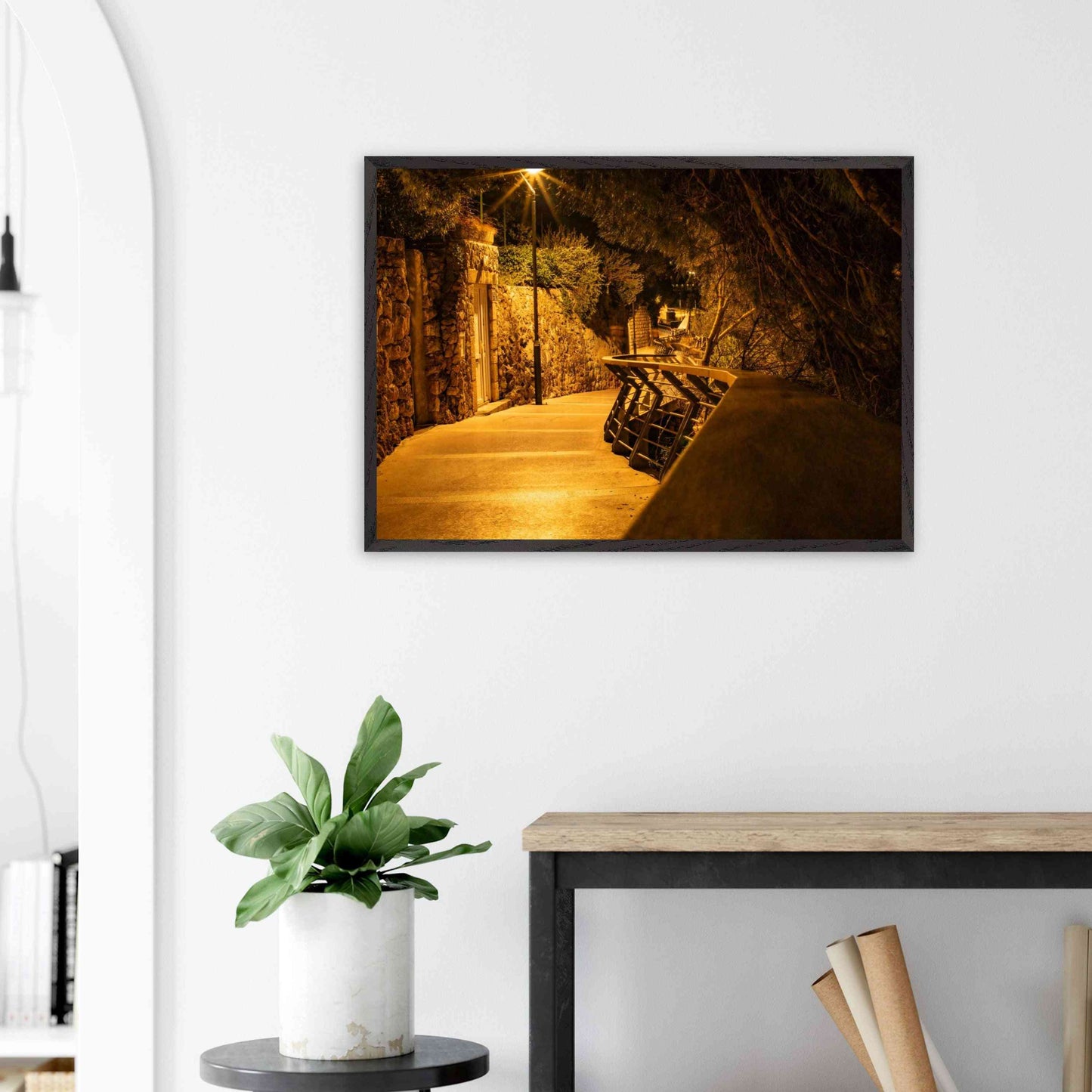 Midnight Serenity A1 Art Print